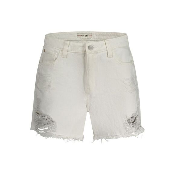 Guess Jeans White Cotton Women's Women's Short